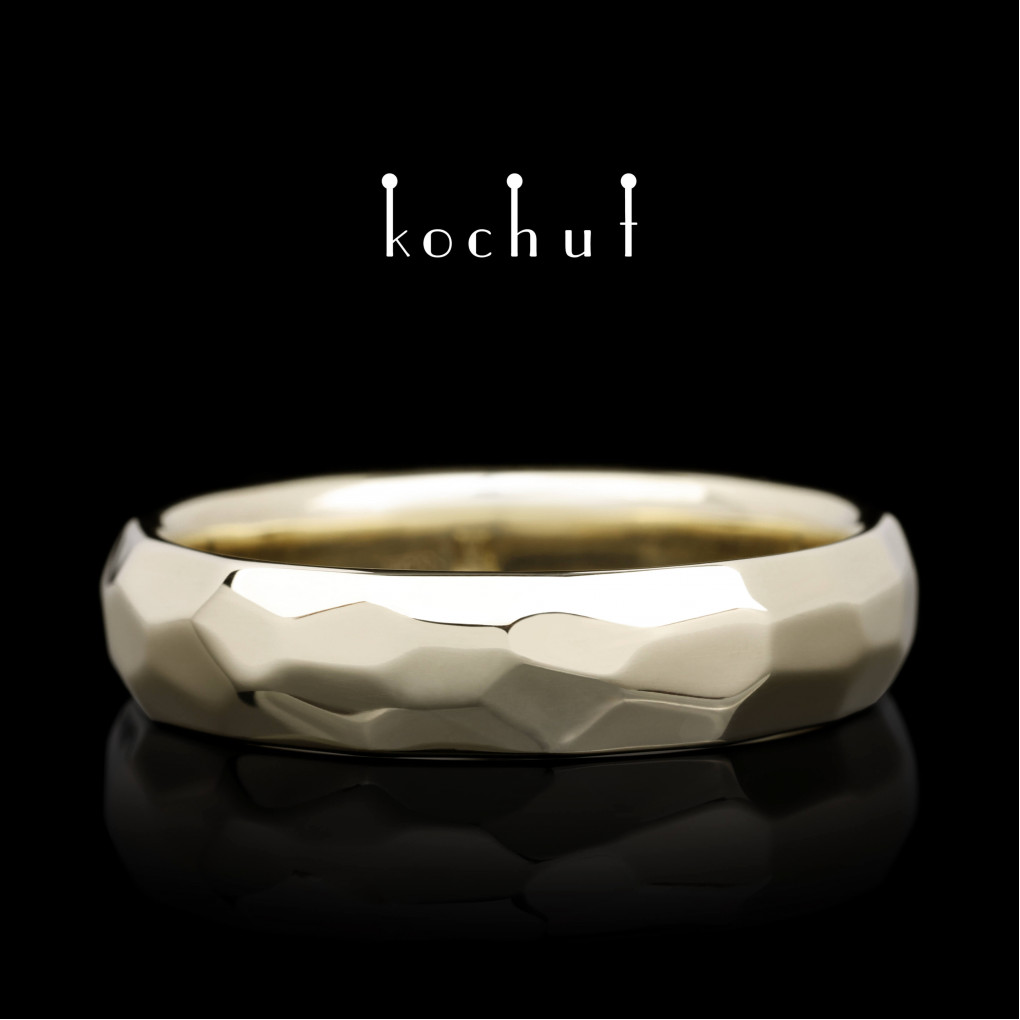 Wedding ring «Absolute». White gold